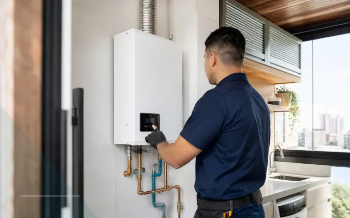 Assistência Técnica de Aquecedor a Gás