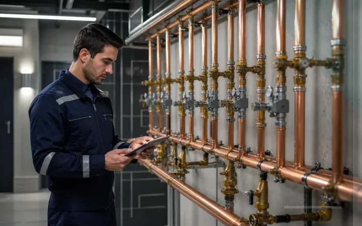 Instalação de Tubulação de Gás Industrial