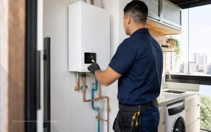 Manutenção de Aquecedor Predial