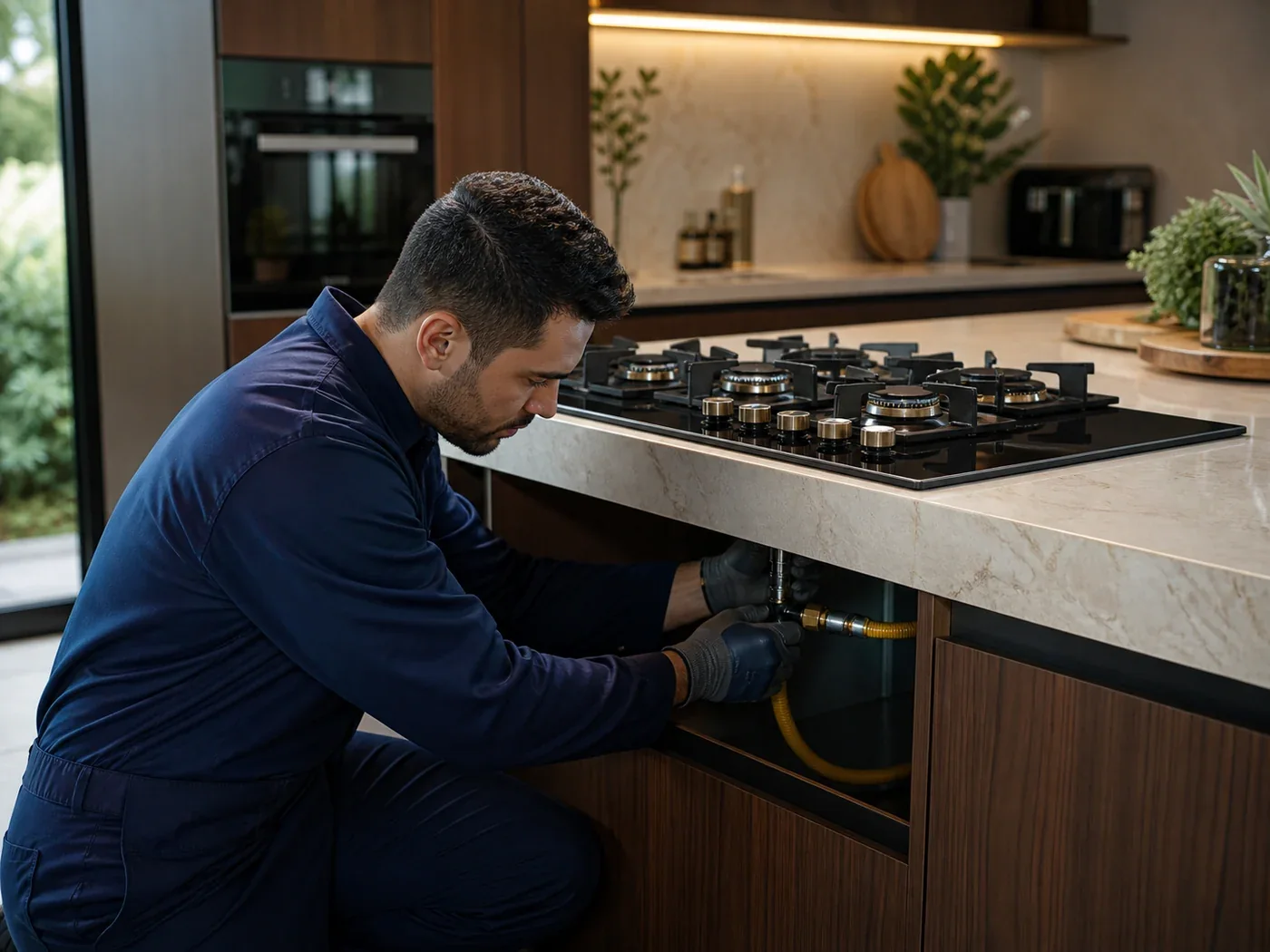 Instalação de Fogão e Cooktop