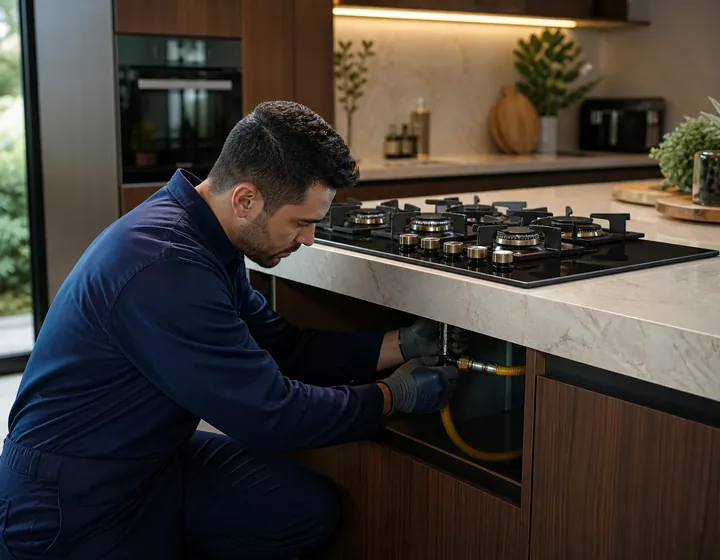 Instalação de Fogão e Cooktop